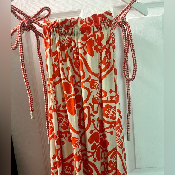 Rodebjer maxi dress unique beach runway Parisian fun eclectic medium nwt - Picture 8 of 9